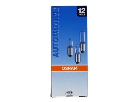 Автолампа Osram Original H6W BAX9s 6 W прозрачная OSRAM 64132