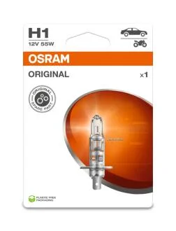 ЛАМПА H1 12V 55W P14.5s BLI STANDARD OSRAM 64150-1BL