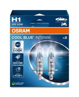 Лампа фарна H1 12V 55W P14, 5sCOOL BLUE INTENSE Next Gen компл. (вир-во) OSRAM 64150CBN-2HB