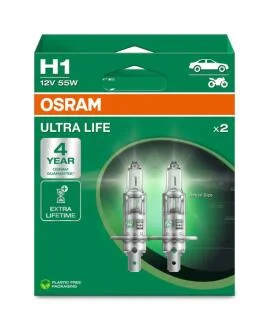 Автолампа галогенова 55W OSRAM 64150ULT2HB
