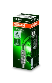 Лампа фарна H1 12V 55W P14,5s ULTRA LIFE OSRAM 64150ULT