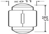 Автолампа 5W OSRAM 6418-2BL (фото 2)