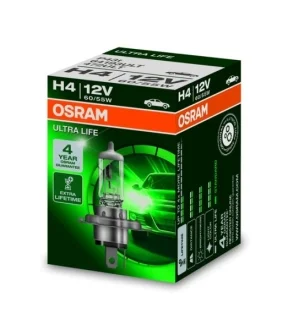 Лампа фарна H4 12V 60/55W P43t ULTRA LIFE (вир-во) OSRAM 64193ULT