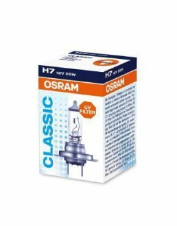 Лампа галогенная H7 12V 55W OSRAM 64210CLC