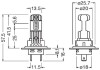 Автолампа LEDriving (H7/H18 16W 12V 6500К PX26D) OSRAM 64210DWESY-01B (фото 3)