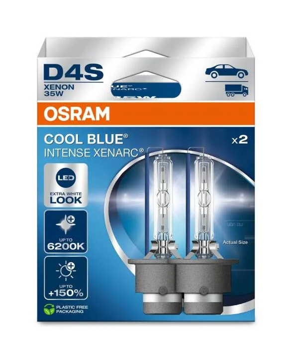 Лампа ксенонова (35W D4S 5000K) к/т 2 шт OSRAM 66440CBN2HB (фото 1)