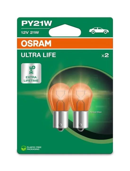 Автолампа 21W OSRAM 7507ULT-2BL (фото 1)