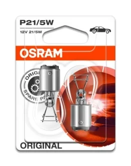 Автолампа Osram Original P21/5W BAY15d 5 W 21 W прозрачная OSRAM 752802B