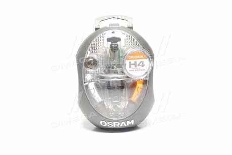 Лампа фарна (набір) H4 12V 60/55W P43t OSRAM CLKMH4