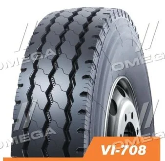 Шина 12,00R20 156/153K (20PR) VI708 з камерою та обідною стрічкою Ovation 120020VI708