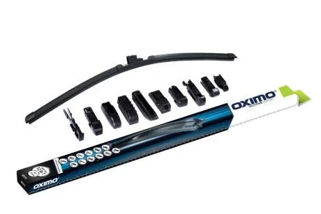 Безкаркасна щітка 375мм (15") + 10 змінних кріплень OXIMO MT375