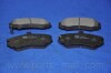 Колодки гальмівні дискові PARTS-MALL PKA-034 (фото 2)