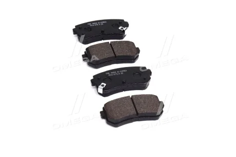 Колодка тормозов. диск. HYUNDAI (выр-во Parts-Mall) PARTS-MALL PKA-078