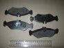 Комплект тормозных колодок из 4 шт. дисков PARTS-MALL PKR-001 (фото 2)