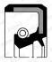 Сальник двигателя REAR RENAULT/BMW 80X100X13 (выр-во) Payen NJ056 (фото 1)