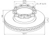 Гальмівний диск PE AUTOMOTIVE 03611700A (фото 1)