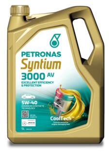 Олива 5W40 SYNTIUM 3000 AV (20L) (VW 505.00/505.01/MB 229.51/RN0700/RN0710) (API SN) (ACEA C3) Petronas 70179R41EU