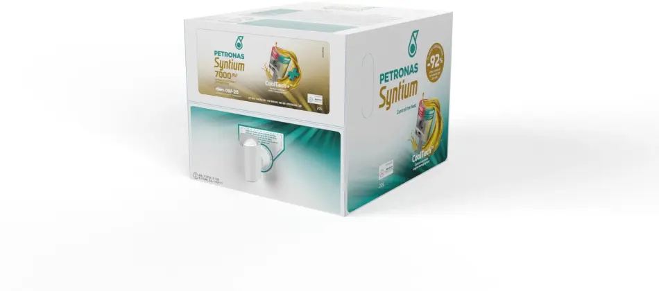 Олива моторна SYNTIUM 7000 AV 0W-20 SN+ (20L) Petronas 70410RY1EU (фото 1)