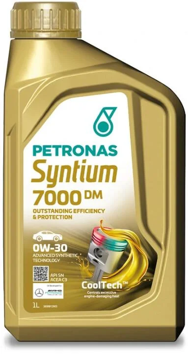 Олива моторна SYNTIUM 7000 DM 0W-30 SN (1L) Petronas 70662E18EU (фото 1)