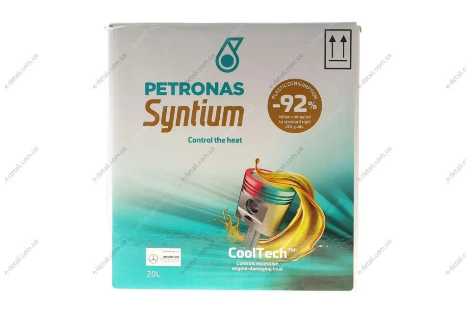 Олива моторна SYNTIUM 7000 DME 0W-20 SP BiB (20L) Petronas 70716RY1EU (фото 1)