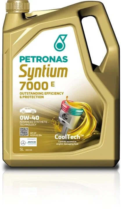 Масло 0W40 SYNTIUM 7000 E (5L) (MB 229.5/MB 229.3/VW 502.00/505.00/LL-01/RN0710/Ford WSS-M2C937-A) Petronas 70722M12EU (фото 1)