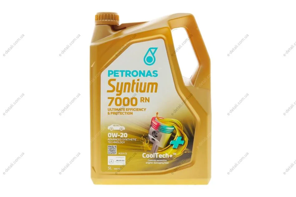 Олива моторна SYNTIUM 7000 RN 0W-20 SP (5L) Petronas 70733M12EU (фото 1)