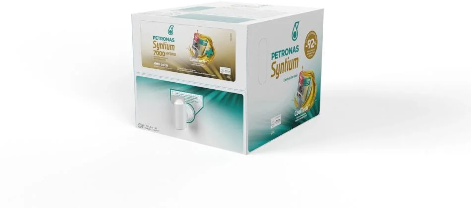 Олива моторна SYNTIUM 7000 HYBRID 0W-20 SP 20L BiB Petronas 70803RY1EU (фото 1)