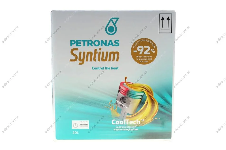 Масло 5W30 SYNTIUM 5000 AV (20L) (LL-04/VW 504 00/507 00/MB 229.51/Porsche C30) упаковка BiB Petronas 70950RY1EU (фото 1)