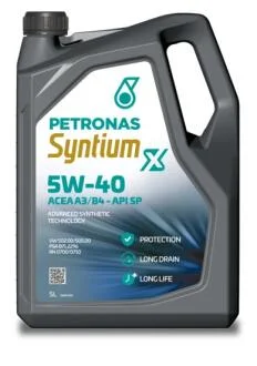 Олива 5W40 SYNTIUM X (5L) (VW502 00/505 00/RN0700/0710/PSA 2296) Petronas 70983M12EU