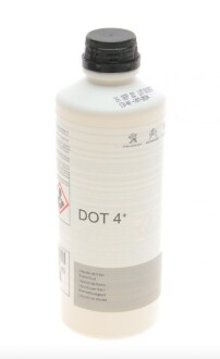 Жидкость тормозная DOT 4 BRAKE FLUID Peugeot/Citroen 1610725580