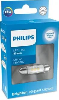 Автолампа светодиодная PHILIPS 11866CU60X1