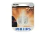Автолампа Philips Vision W3W W2,1x9,5d 3 W прозрачная PHILIPS 12256B2 (фото 1)