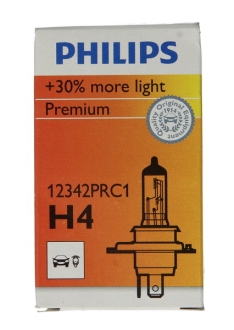Лампа накалу H412V60/55WP43t-38 (вир-во Philip PHILIPS 12342PRC1