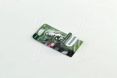 Автолампа Philips LongLife EcoVision P21/5W BAY15d 5 W 21 W прозрачная PHILIPS 12499LLECOB2