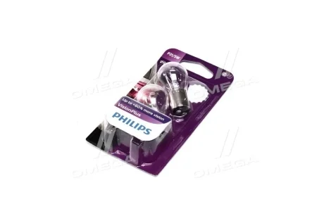 Автолампа Philips VisionPlus P21/5W BAY15d 5 W 21 W прозрачная PHILIPS 12499VPB2