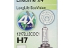 Лампа розжарювання H7 12V 55W PX26d LongerLife Ecovision PHILIPS 12972LLECOC1 (фото 1)