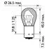 Лампочки освітлення, ксенон, LED PHILIPS 13496MLCP (фото 3)