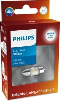 Festoon 30mm LED Ultinon Pro6000 24V PHILIPS 24844CU60X1