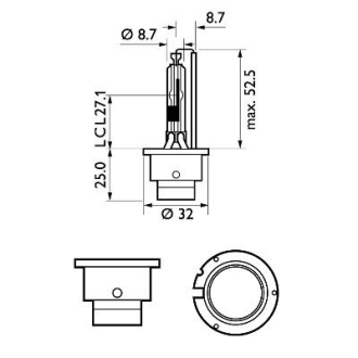 Автомобильная лампа PHILIPS 36479833