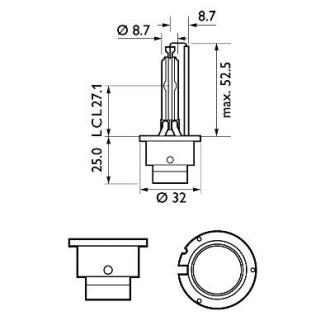 Автомобильная лампа PHILIPS 36485933