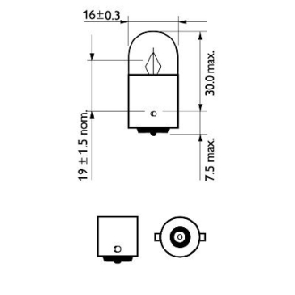 Автомобільна лампа PHILIPS 38208230