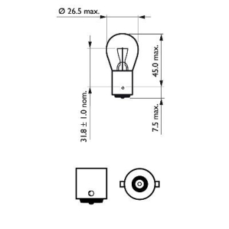 Автомобильная лампа PHILIPS 38210530