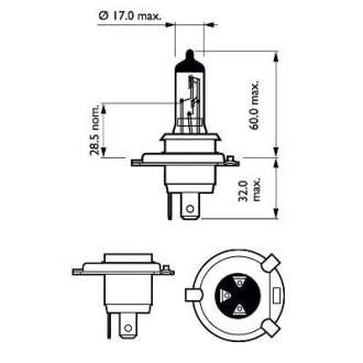 Автомобильная лампа PHILIPS 39925728