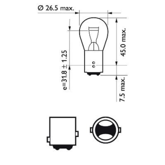 Автомобильная лампа PHILIPS 48159773