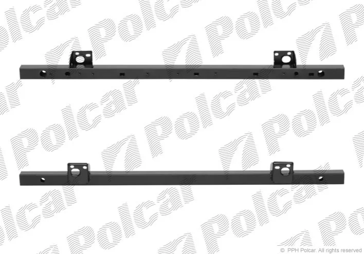 Підсилювач переднього бампера нижня частина FIAT Doblo 09-15; OPEL Combo D 11-18 Polcar 304207-4 (фото 1)