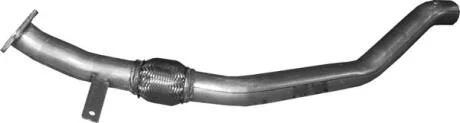 Глушник, алюміній. сталь, передн. частина Audi A4 1.8 Polmostrow POLMOSTROW 01.48