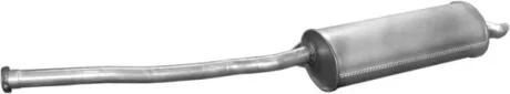 Глушитель алюм. сталь, задн. часть BMW E36 93- 316i Polmostrow POLMOSTROW 03.12