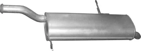Глушитель алюм. сталь, задн. часть Citroen C4 Grand Picasso 1.8i/2.0i Polmostrow POLMOSTROW 04.26