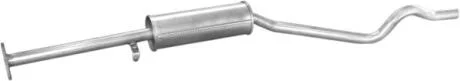 Глушитель центр. DAEWOO NEXIA (выр-во Polmostrow) POLMOSTROW 05.26