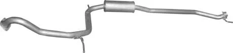 Глушитель, алюм. сталь, средн.часть Honda Civic 1.8i 16V Polmostrow POLMOSTROW 09.43